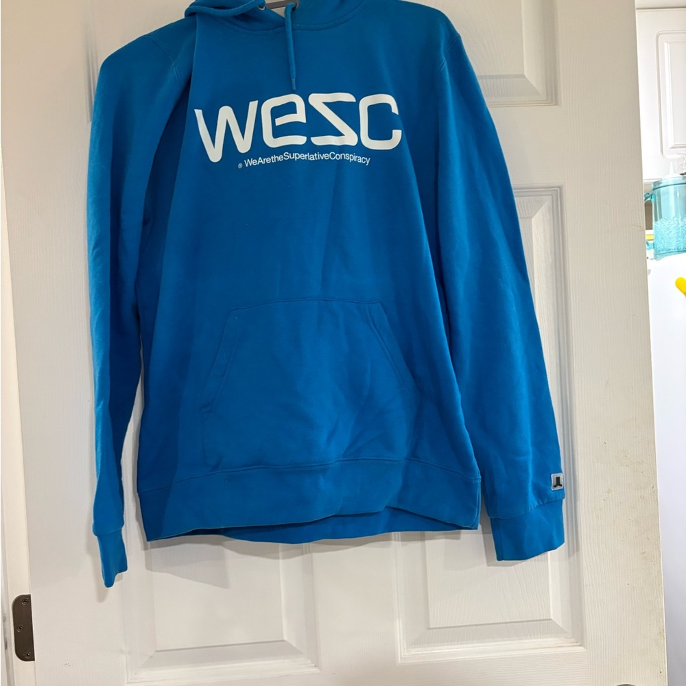 Wesc Blue Hoodie